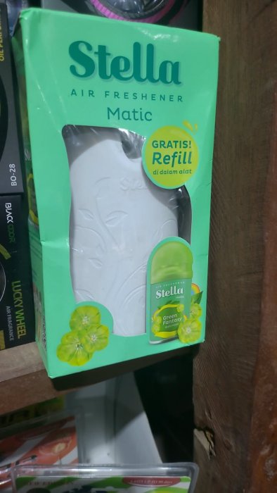 Stella Air Freshener Matic Starter Kit - Green Fantasy