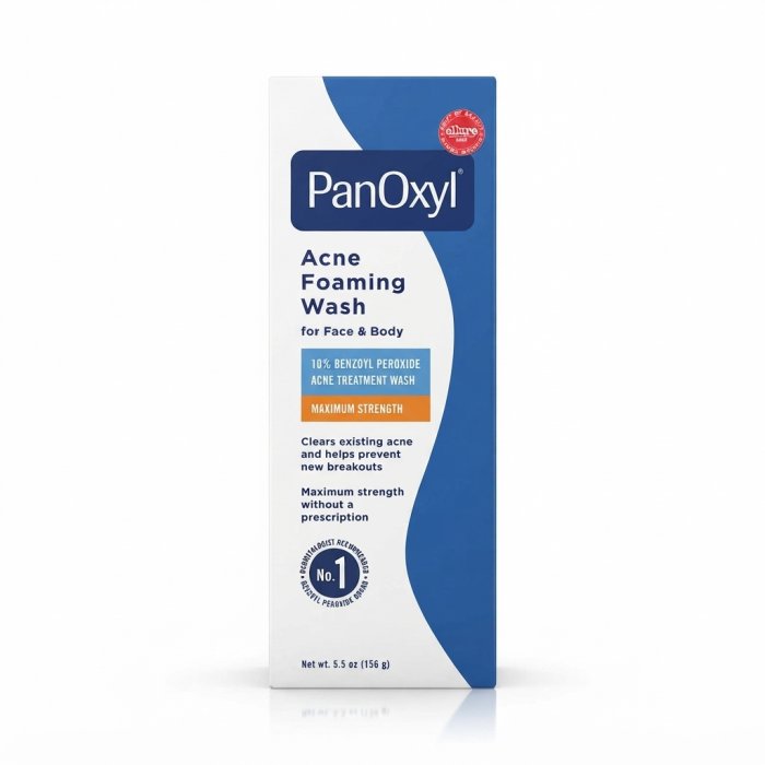 PanOxyl Acne Foaming Wash - 10?nzoyl Peroxide - 5.5 oz