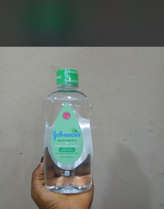 Johnson's Aloe & Vitamin E Oil - 14 fl oz
