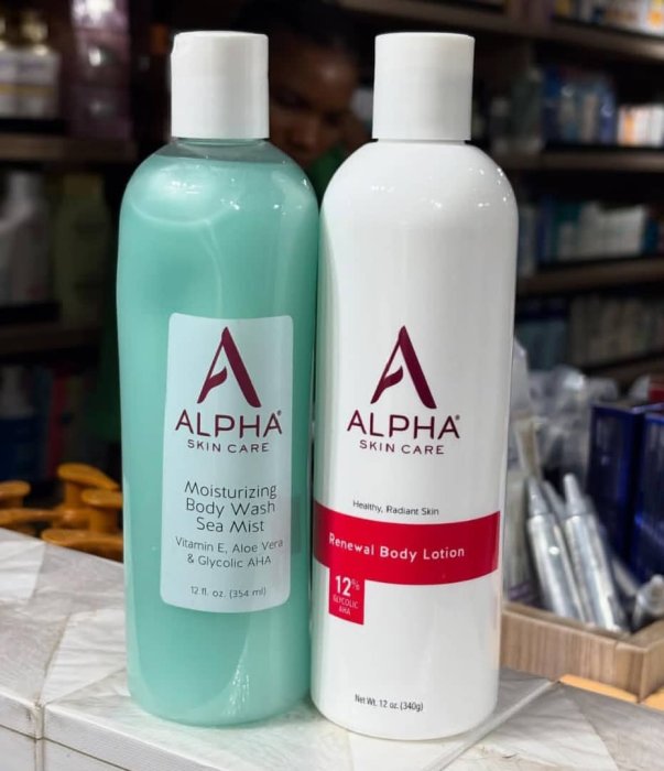 Alpha Skin Care Moisturizing Body Wash Sea Mist - 12 fl. oz. / 354 ml [cite: 1, 2]