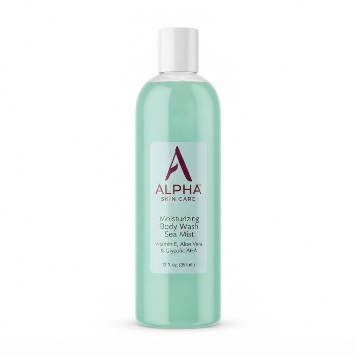 Alpha Skin Care Moisturizing Body Wash Sea Mist - 12 fl. oz. / 354 ml [cite: 1, 2]