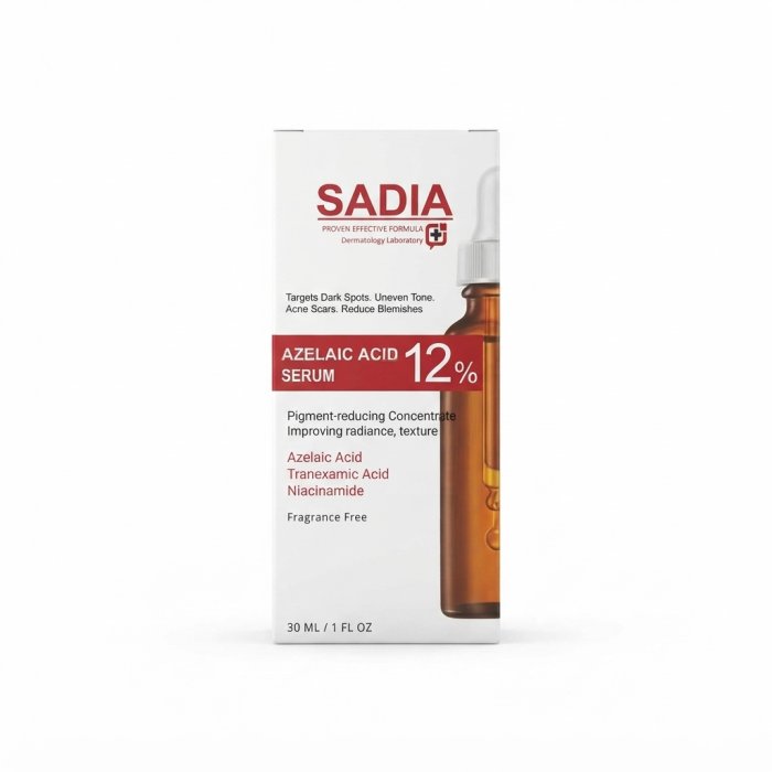 Sadia Azelaic Acid 12% Serum - 30ml / 1 fl oz[cite: 1, 2, 3, 4]