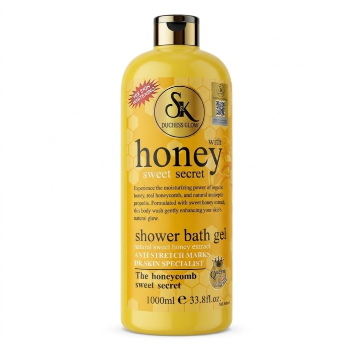 S&K Duchess Glow With Honey Sweet Secret Shower Bath Gel (1000ml)