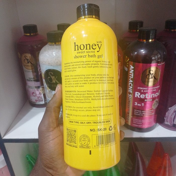 S&K Duchess Glow With Honey Sweet Secret Shower Bath Gel (1000ml)