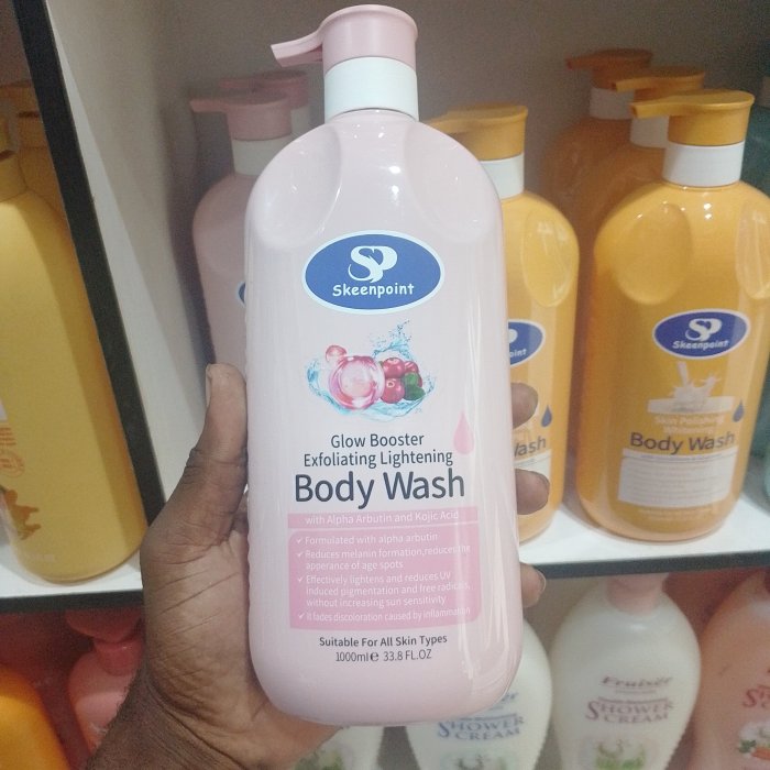 Skeenpoint Glow Booster Exfoliating Lightening Body Wash (1000ml)