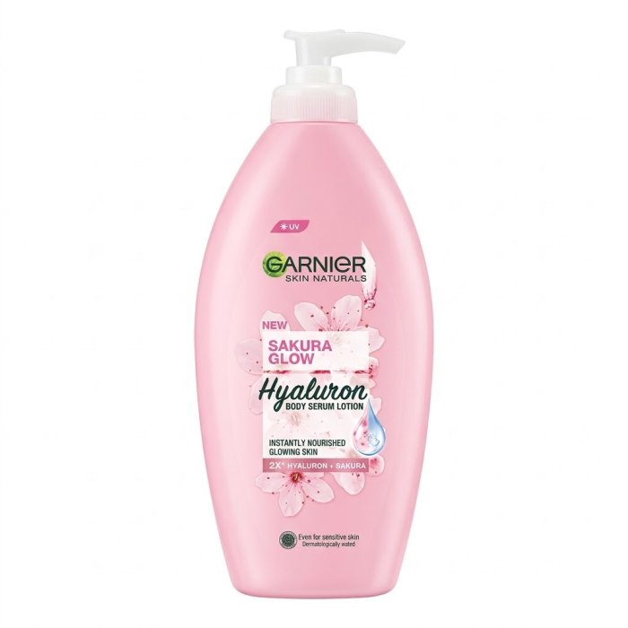Garnier Skin Naturals Sakura Glow Hyaluron Body Serum Lotion