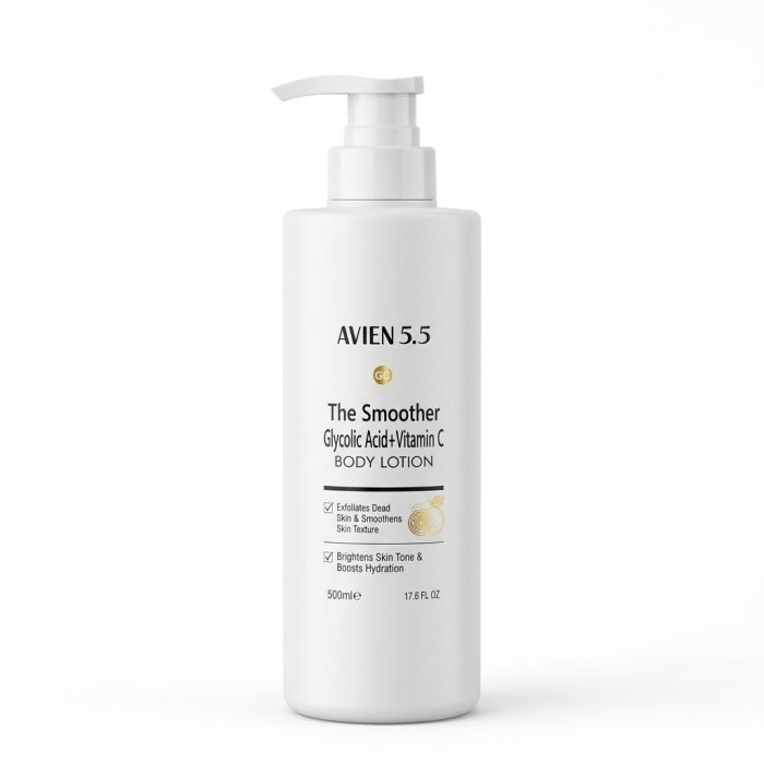 AVIEN 5.5 The Smoother Glycolic Acid + Vitamin C Body Lotion