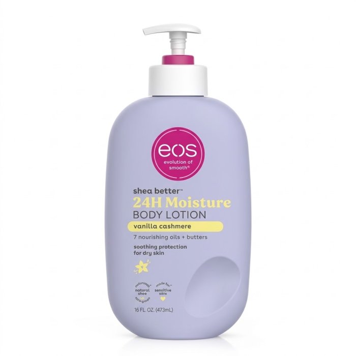 eos shea better™ 24H Moisture Body Lotion – Vanilla Cashmere (16 FL. OZ.