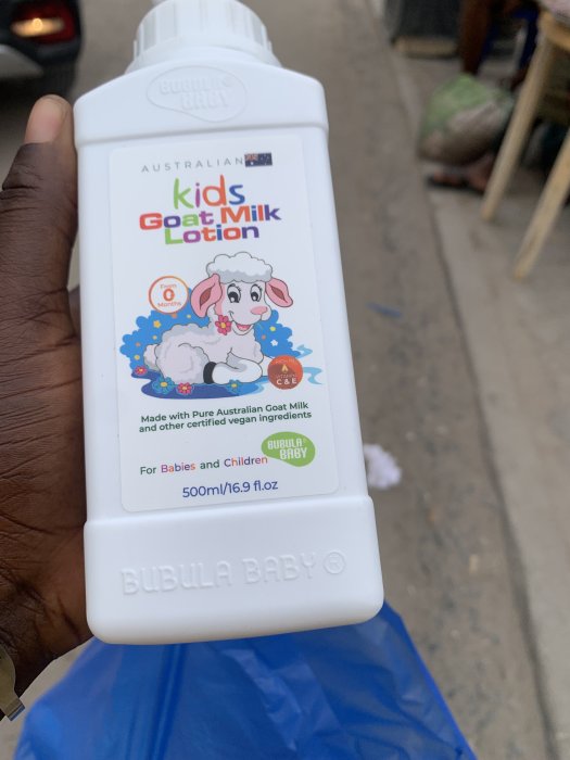 Bubula goat milk lotion