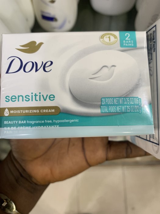 Dove soap by  2 US