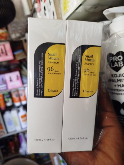 Disaar Snail Mucin Essence 96 Dual Moisturizing & Skin Elasticity Boosting & Firming & Soothing