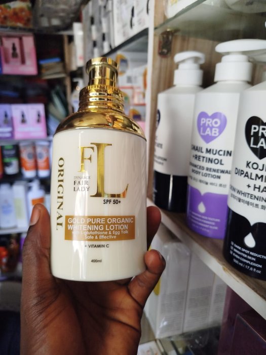 Dynamix Fair Lady Gold Pure Organic Whitening Lotion SPF 50+