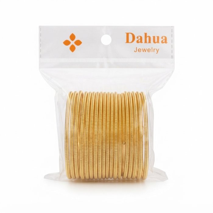 Dahua Jewelry Gold-Tone Bangle Set