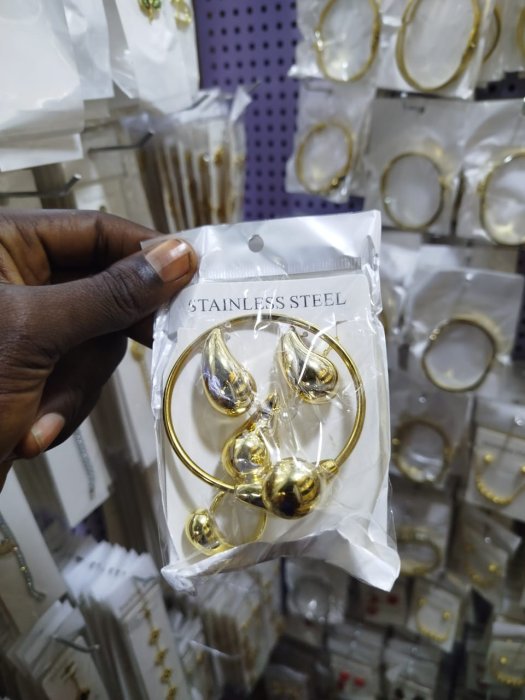 Stainless Steel Jewelry Set