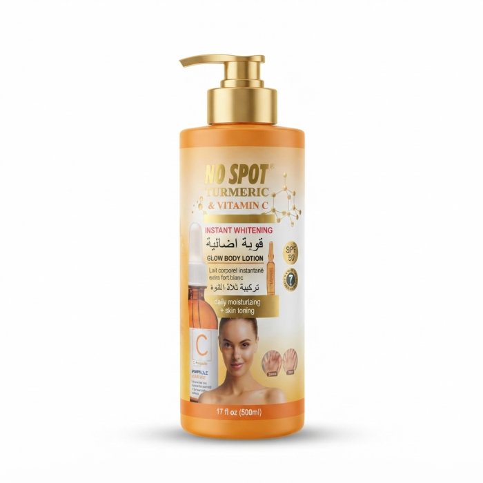 No Spot Turmeric & Vitamin C Glow Body Lotion 500ml