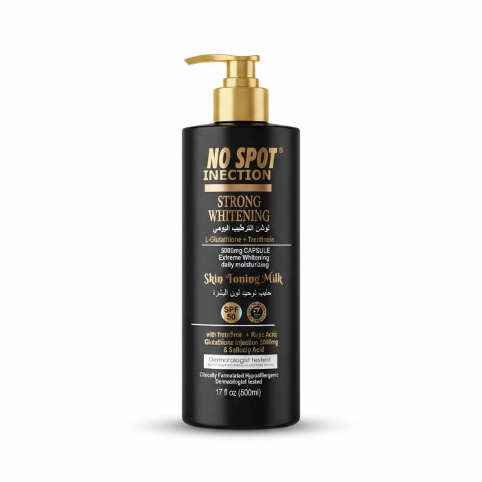 No Spot Injection Strong Whitening Skin Toning Milk 500ml
