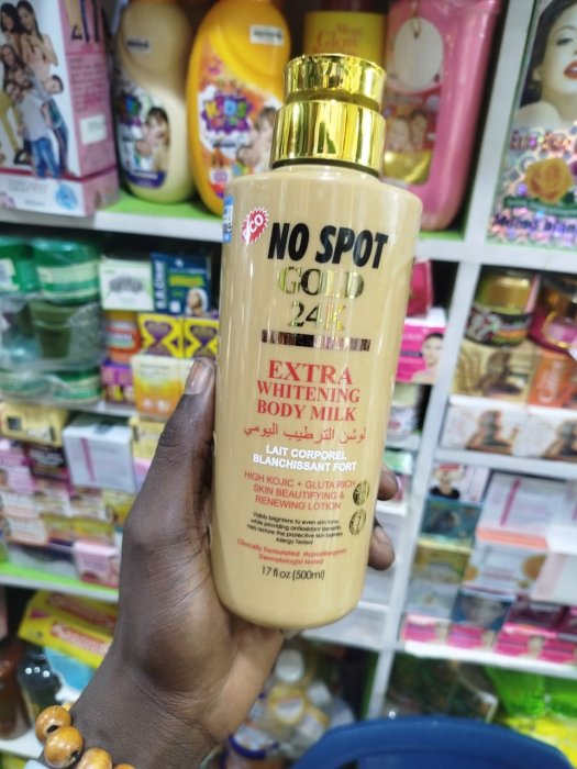 No Spot Gold 24K Extra Whitening Body Milk 500ml