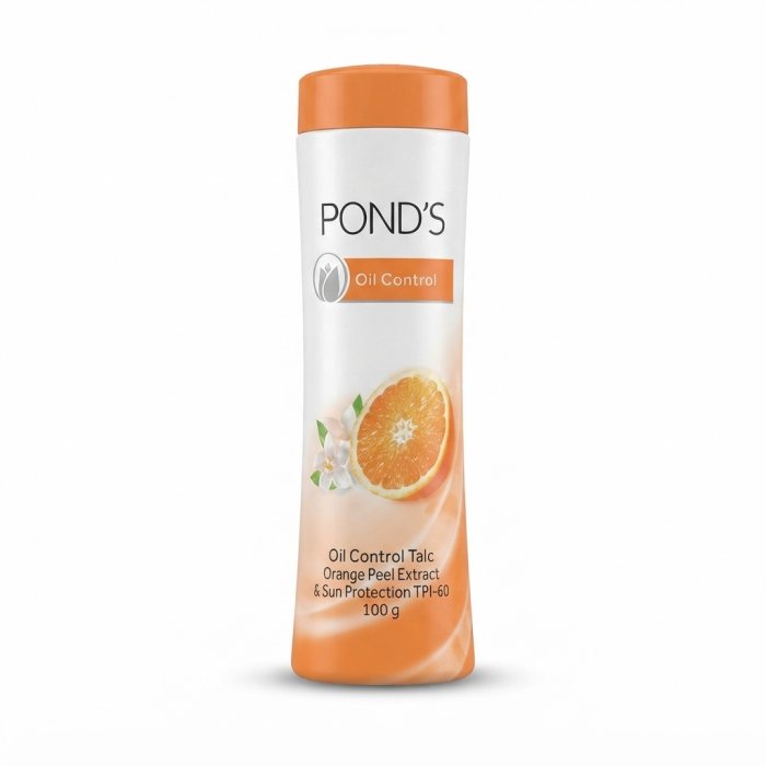 POND'S Oil Control Talc Orange Peel Extract & Sun Protection TPI-60 - 100g