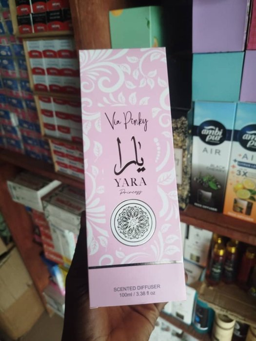 Via Pinky YARA Princess Scented Diffuser - 100ml / 3.38 fl oz