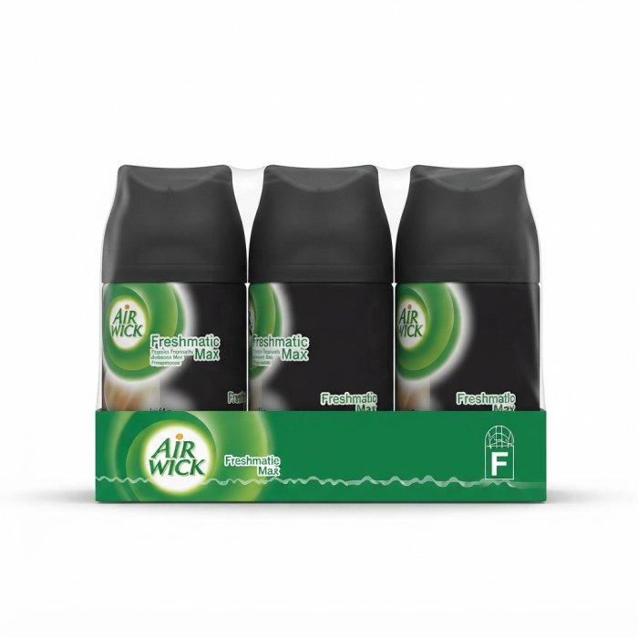 Air Wick Freshmatic Max Automatic Air Freshener Refill - Pack of 3 (Black)
