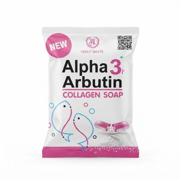 Alpha 3 Plus Arbutin Collagen Soap