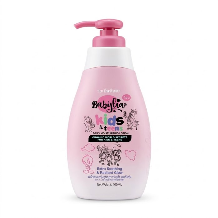 Babylia Kids & Teens Daily Moisturizing Lotion (400 mL)