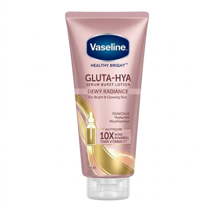 Vaseline Healthy Bright Gluta-Hya Serum Burst Lotion Dewy Radiance