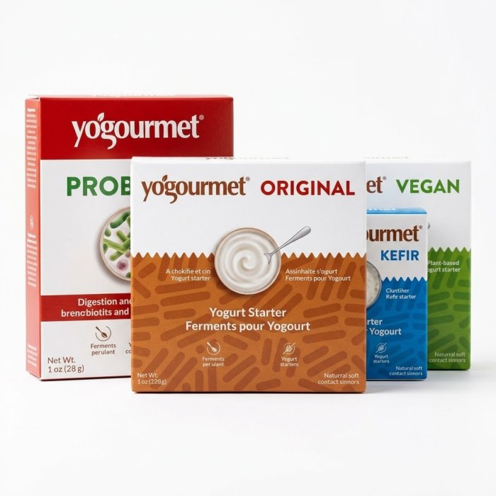 Yogourmet Original Yogurt Starter Culture Collection