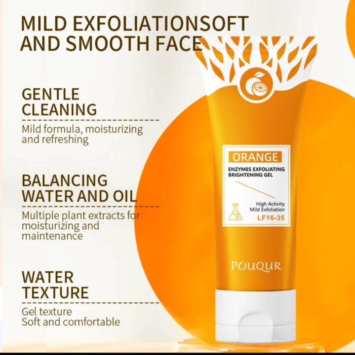 Orange Exfoliating Face Mask