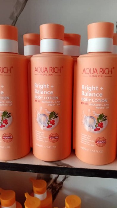Aqua Rich Bright + Balance Body Lotion - 500ml