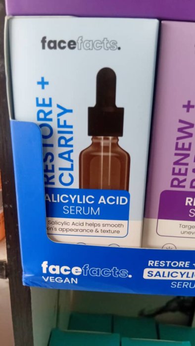 Face Facts Restore + Clarify Salicylic Acid Serum
