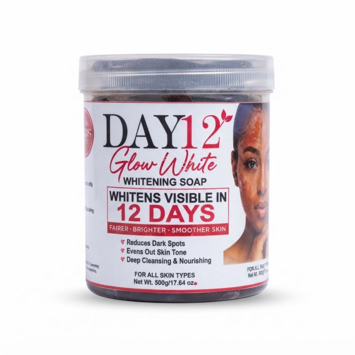 Day 12 Glow White Whitening Soap - 500g