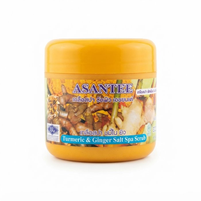Asantee Turmeric & Ginger Salt Spa Scrub