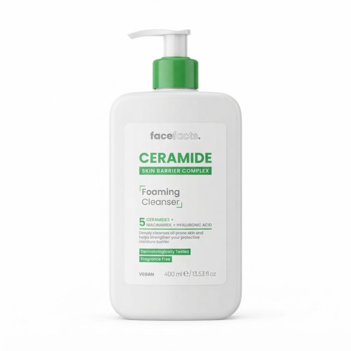 Facefacts Ceramide Skin Barrier Complex Foaming Cleanser - 400ml