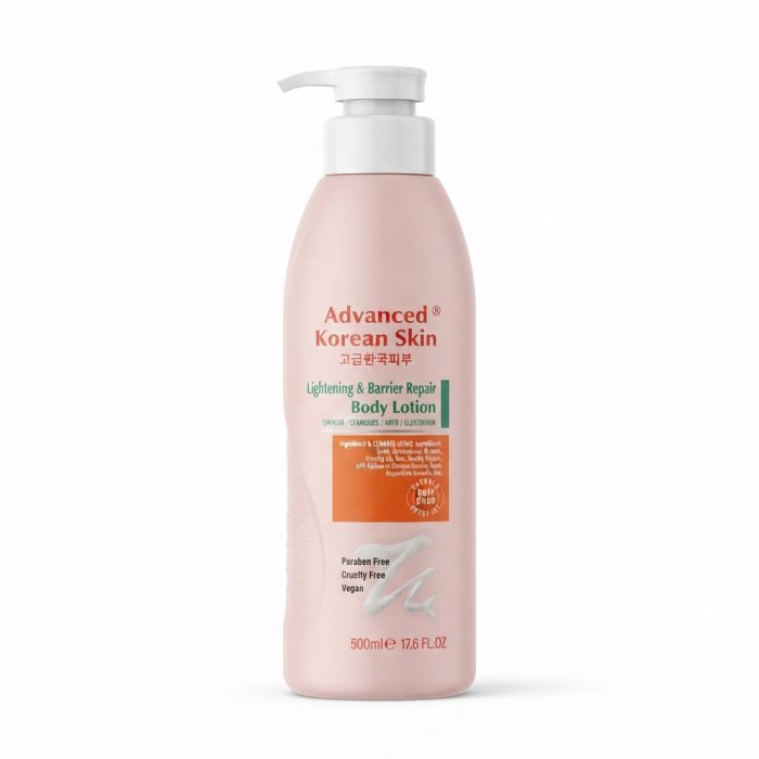 Advanced Korean Skin Lightening & Barrier Repair Body Lotion - 500ml