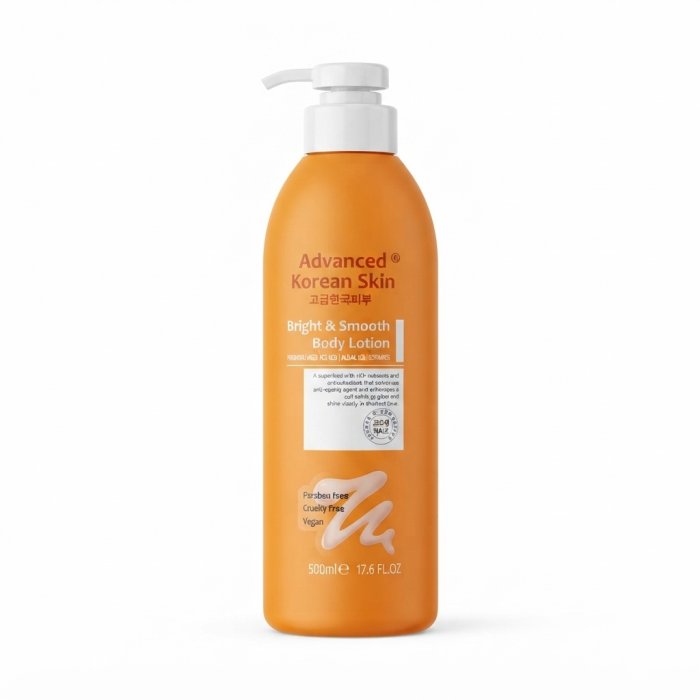 Advanced Korean Skin Bright & Smooth Body Lotion - 500ml