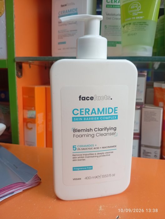 Blemish face facts face wash