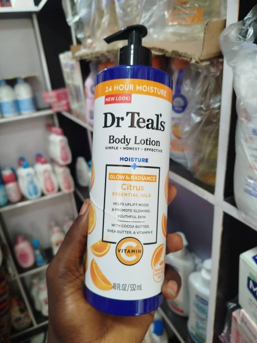 Dr Teal's Glow & Radiance Citrus Body Lotion - 18 fl oz[cite: 1]