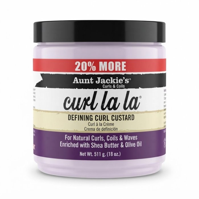 Aunt Jackie's Curls & Coils Curl La La Defining Curl Custard