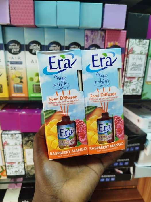 Era Reed Diffuser - Raspberry Mango with Natural Essential Oil