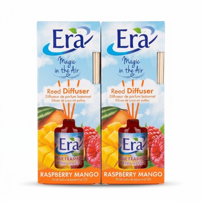 Era Reed Diffuser - Raspberry Mango with Natural Essential Oil