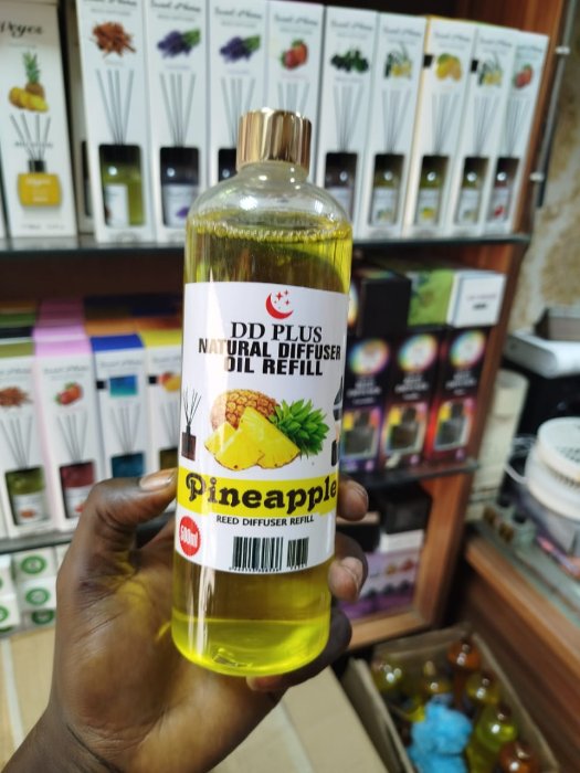 DD Plus Natural Diffuser Oil Refill - Pineapple (500ml)