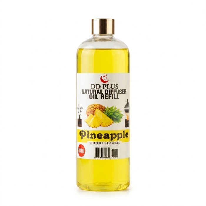 DD Plus Natural Diffuser Oil Refill - Pineapple (500ml)