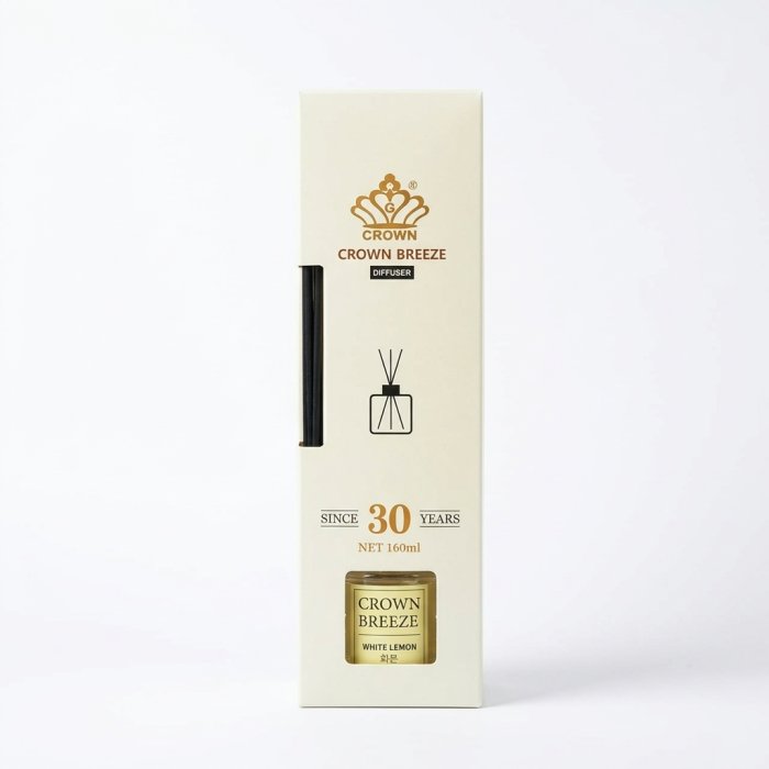 Crown Breeze White Lemon Reed Diffuser (160ml)