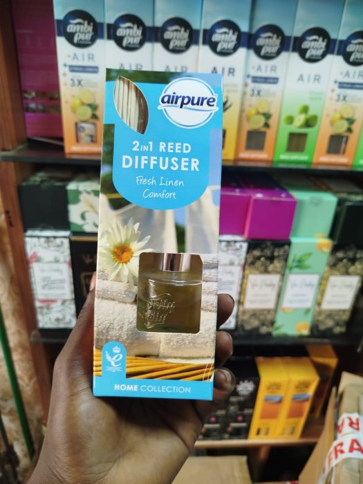 Airpure Home Collection 2in1 Reed Diffuser - Fresh Linen Comfort
