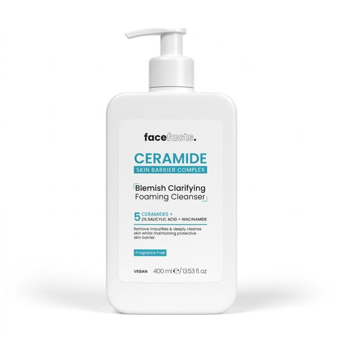 Face Facts Ceramide Blemish Clarifying Foaming Cleanser (400ml)