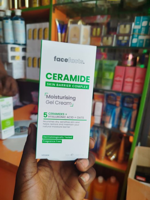 Face Facts Ceramide Skin Barrier Complex Moisturising Gel Cream (50ml)