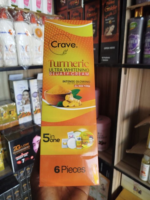 Turmeric Ultra Whitening Beauty Cream - 6 Pieces
