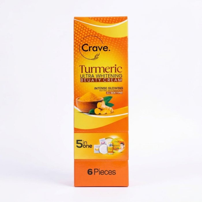 Turmeric Ultra Whitening Beauty Cream - 6 Pieces