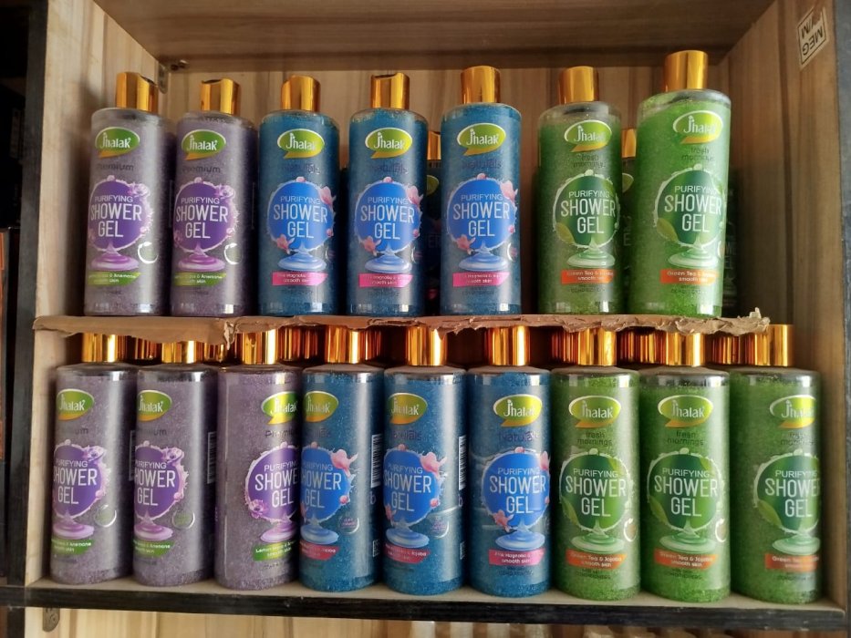 Jhalak Fresh Mornings Purifying Shower Gel - Green Tea & Jojoba